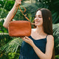 Carly Sling Bag in Coffee