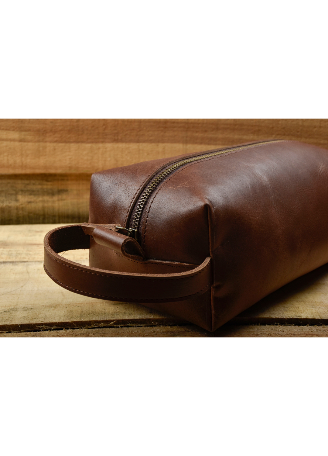 Leather Dopp Kit