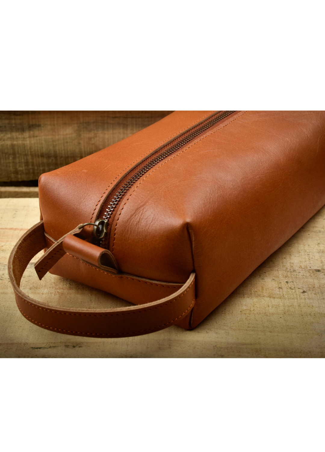 Leather Dopp Kit