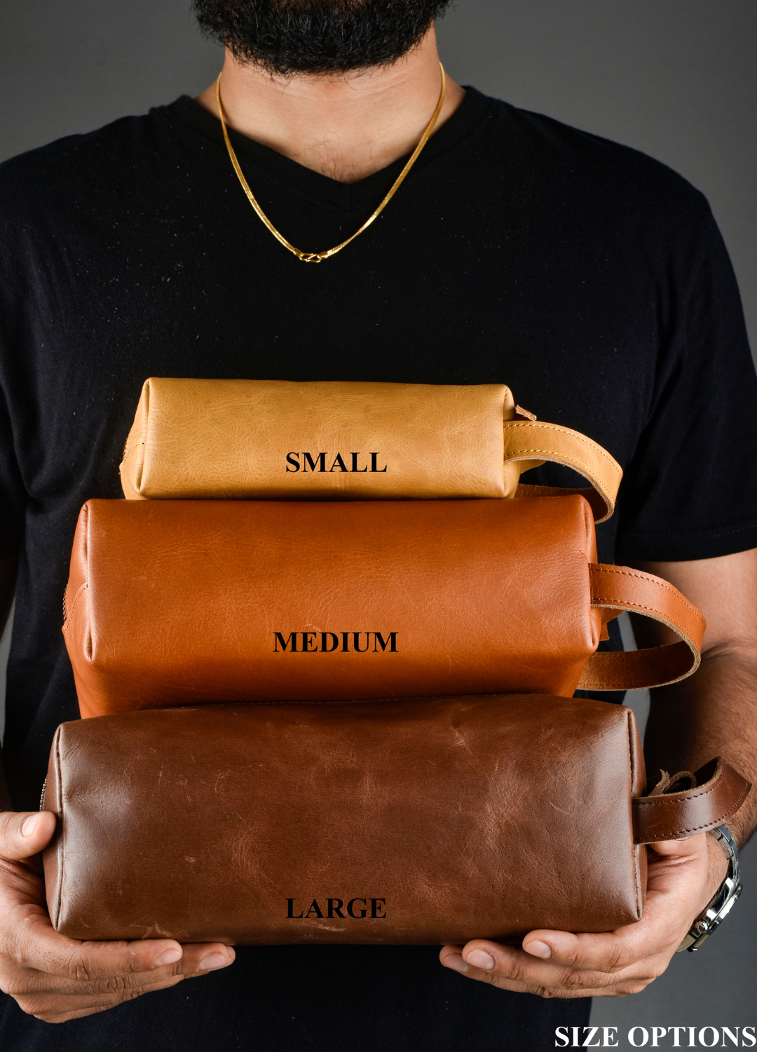 Leather Dopp Kit