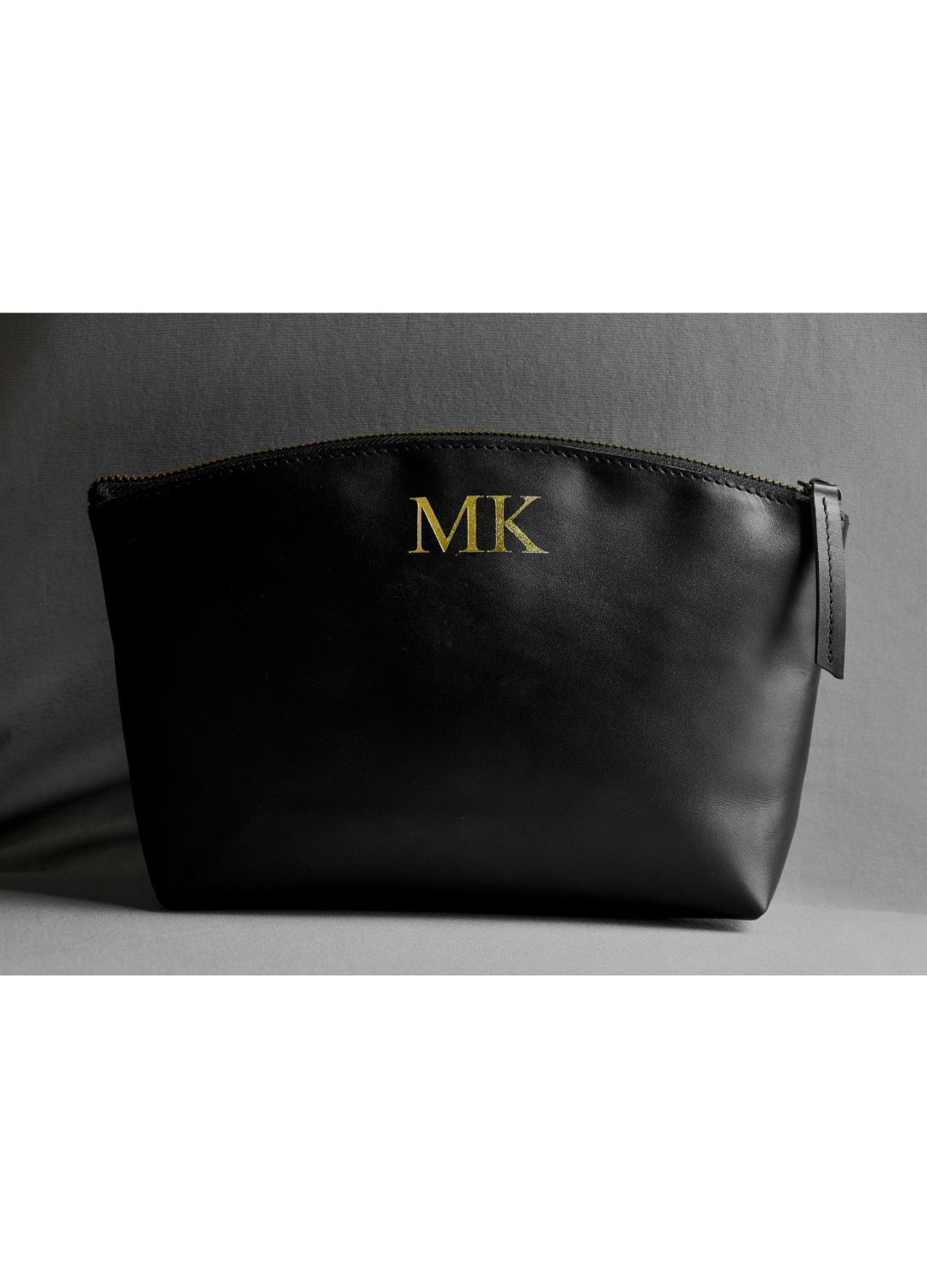 Leather Makeup Bag