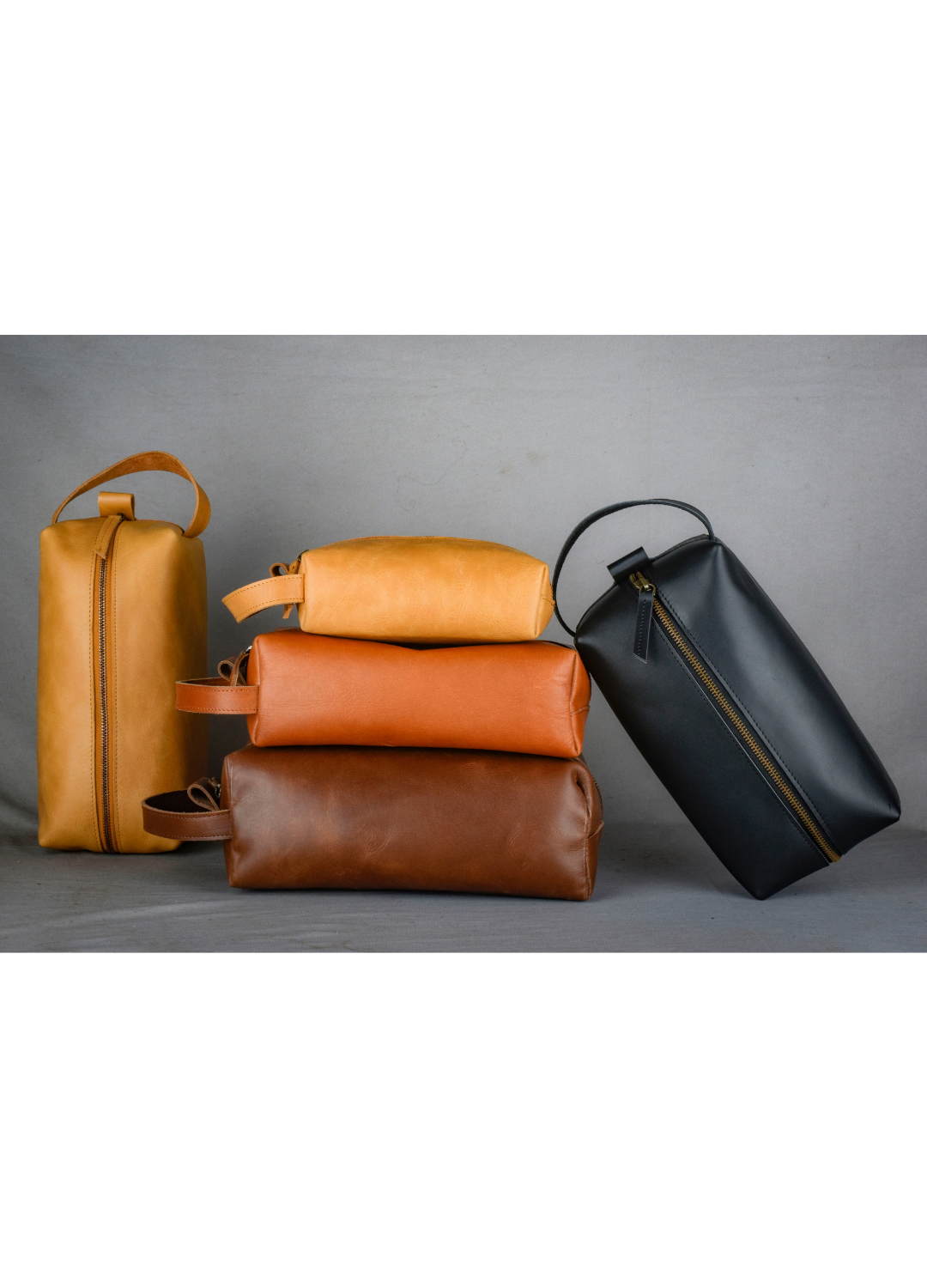 Leather Dopp Kit