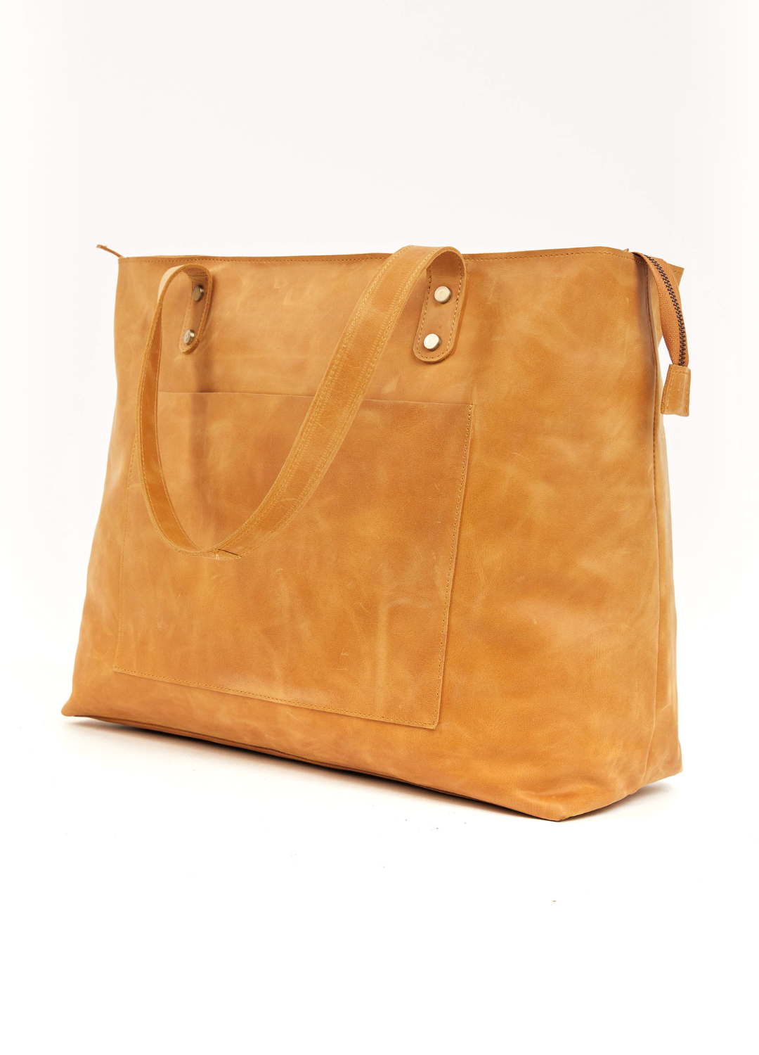 Classic Leather tote in Summer Tan