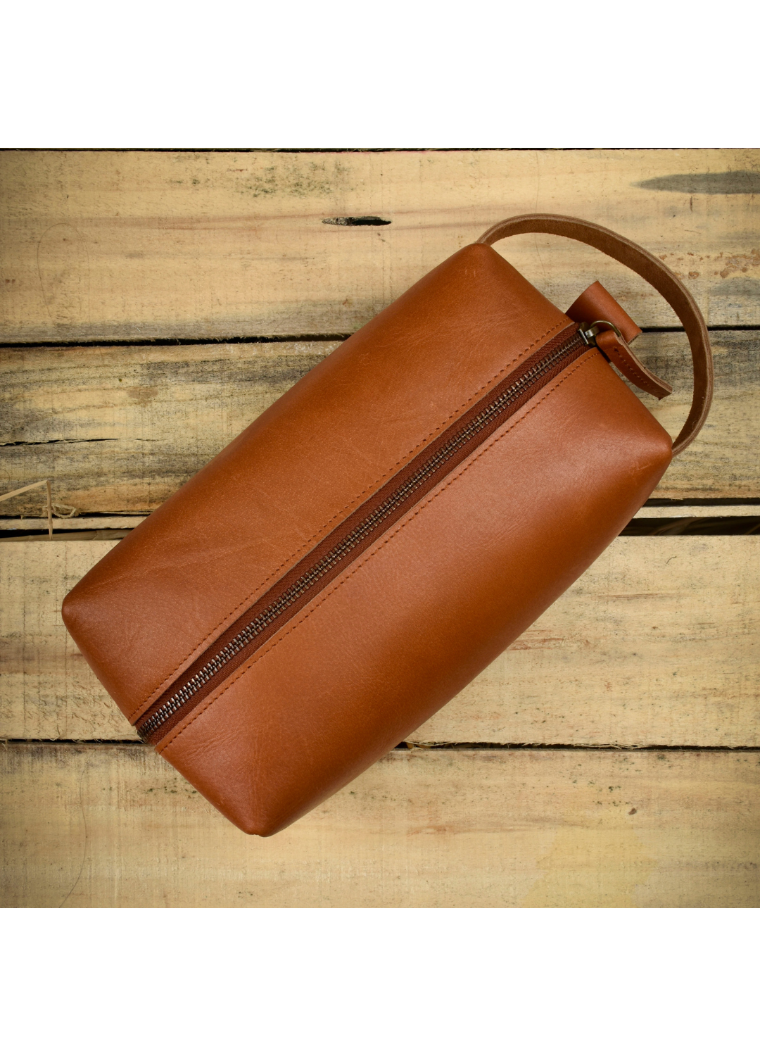 Leather Dopp Kit